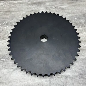 1-1/4” Bore W/ Key Clamping Roller Chain Sprocket, 60 Pitch 47 Tooth, New - Picture 1 of 10