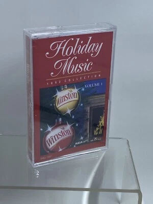 NEW-Winston Holiday Music 1992 Volume 1 Cassette Tape Sealed Cigarette - Image 1 of 4