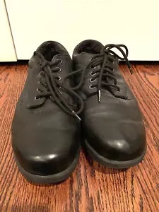 Scarpe ortopediche per diabetici larghe PW Minor Carnegie in pelle nera misura 8,5 3W - Foto 1 di 5