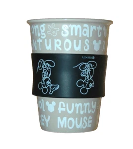 Disney Mickey Mouse Cup Coffee Mug Tea Glass Soup Disney Theme Park - Picture 1 of 6