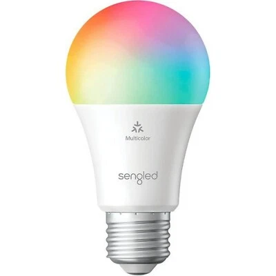LED Smart Light Bulb (A19) Matter-Enabled Multicolor Works with Alexa - Image 1 of 3