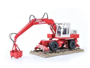 Poclain 75 SCHIENENKIPPER Wespe Modelle 1:50 MASSSTAB - fertig gebaut 50041 - Bild 1 von 1