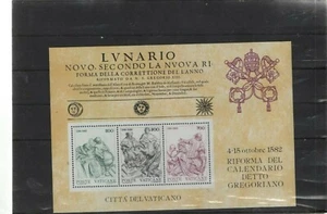 Vatikan Block 4 postfrisch, 400 Jahre Gregorianischer Kalender - Picture 1 of 1