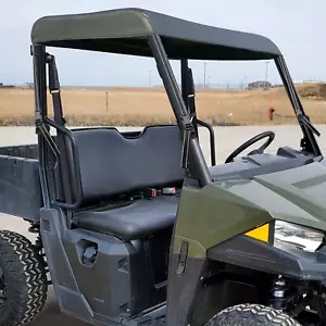 1680D Black Oxford UTV Soft Top Roof Compatable with Polaris Ranger 500,Ranger 5 - Picture 1 of 9