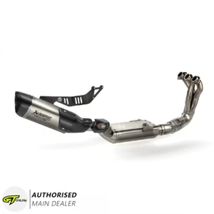 Yamaha Tracer 9 2021 + Akrapovic Full Exhaust System 907983280200 Genuine - Picture 1 of 3