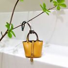 Mini lock Pouch Keychain bucket saddle Bag Handbags Pendant for airpods 1 2 pro