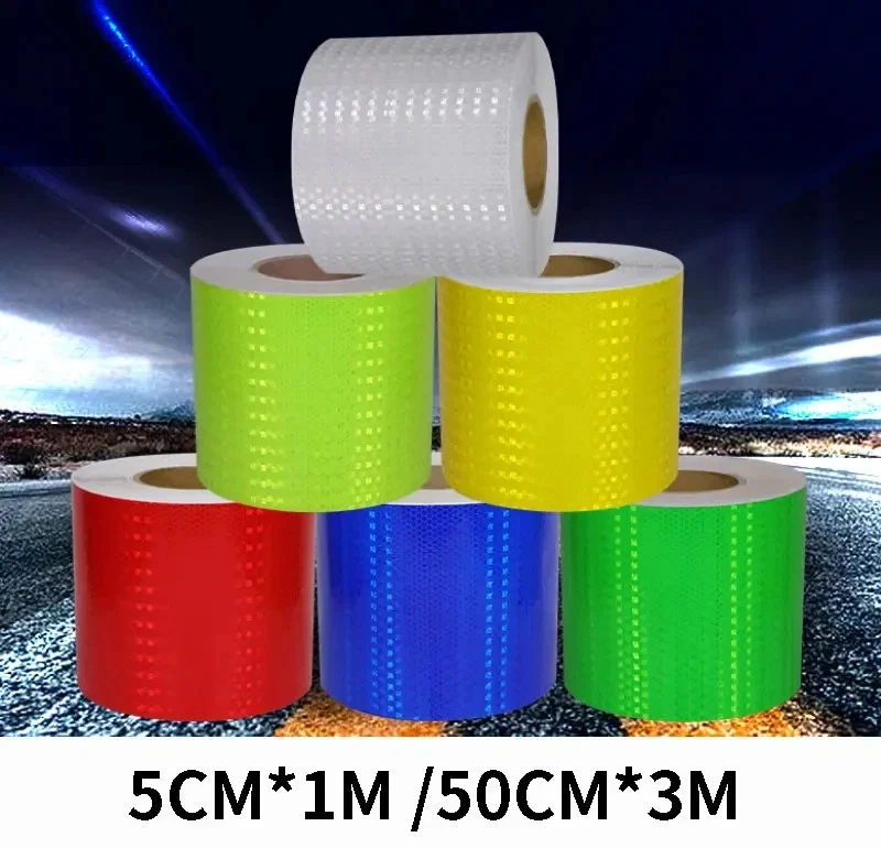 3-M Reflective Tapes Safety Warning Adhesive Sticker Car Truck Decal Strip Roll - image 1 of 1