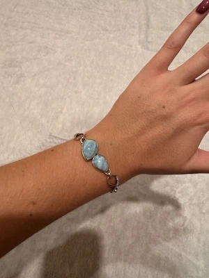 Marahlago Larimar Sterling Silver Bracelet - Image 1 of 4