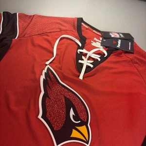 Fanatics NFL Arizona Cardinals Damen Schnür-T-Shirt Oberteil, Small - Bild 1 von 9