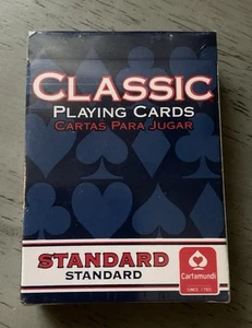 Cartamundi Classic Playing Cards Standard Red & Blue TX - Picture 1 of 5