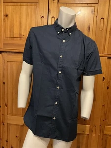  Producto Camisa Hombre T. L Manga Corta Azul / Marino Camisa Casual Buttondown - Imagen 1 de 7