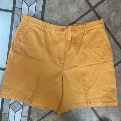 Lauren Ralph Lauren Shorts Women orange White Chino shorts size 16 - Image 1 of 4