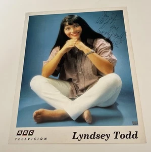 Lyndsey Todd - BBC TV - Byker Grove - Hand Signed - 8x10" (84) - Picture 1 of 2