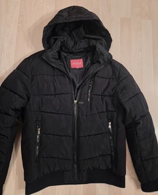 Winterjacke von GUESS,  schwarz Gr.L - Bild 1 von 4