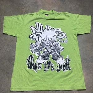No Rules Clothing One Eyed Jack solo hit skater tshirt Vintage 90’s Youth Size - Picture 1 of 5