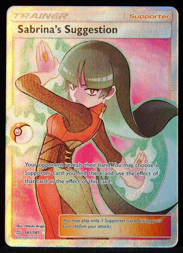 Sabrina's Suggestion #181 Mint Trainer Pokemon Card - Image 1 of 3