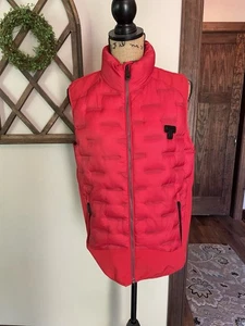 New Tumi Midweight Vest in size Red Small - Retails for $350.00 - Picture 1 of 8