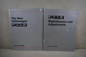 Rare 1987 Volkswagen FOX Service Training (2) Manuals - Picture 1 of 5