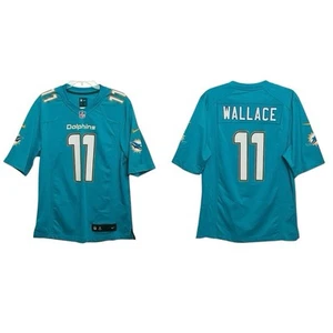 Miami Dolphins NFL Nike Mike Wallace #11 Jersey Teal Sz S - Picture 1 of 14
