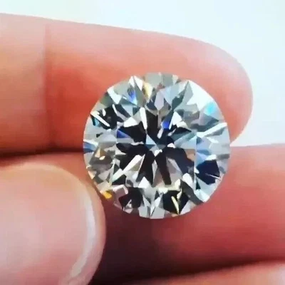 1.25 Ct Loose Diamond 7 mm Round Cut D Grade VVS1 +1 Free Gift - Image 1 of 4