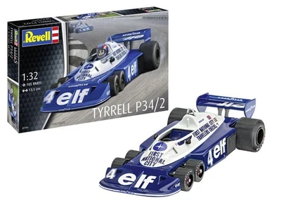 REVELL, Voiture TYRELL P34/2 à assembler et à peindre, échelle 1/32, REV07741 - Photo 1/4