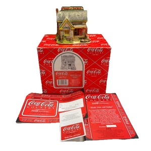 Coca Cola Country "Hook, Line, And Sinker" Ceramic House By Lilliput Lane #1594 - Picture 1 of 10