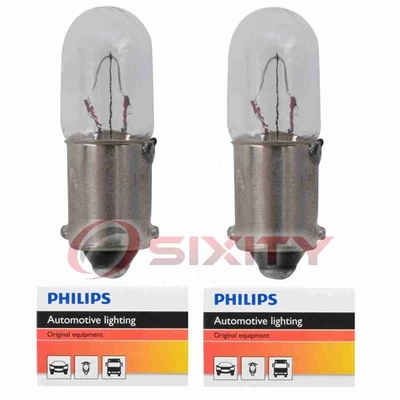 2 bombillas de mapa Philips para Mercury Bobcat Caliente Capri Colony Park df Foto 1 de 4