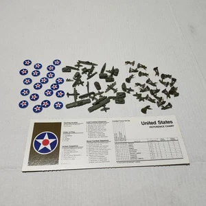 Axis & Allies 1984 Brettspiel Ersatzteile Unites States Pieces - Bild 1 von 6