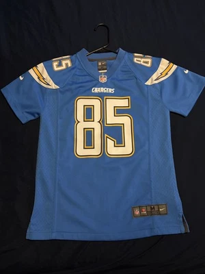Camiseta Nike On Field NFL San Diego Chargers Gates #85 Juvenil Talla M 10/12 Azul Foto 1 de 4