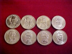 34) 16 monedas presidenciales de $1,00 2007-2010 sin circular - comienza en $45,00 - Imagen 1 de 4