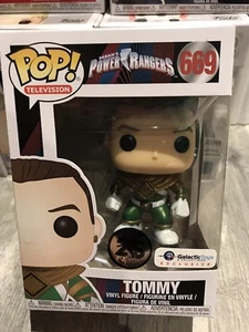 **IN HAND** Galactic Toys Funko Pop! GREEN Power Rangers Metallic Unmasked Tommy - Picture 1 of 1