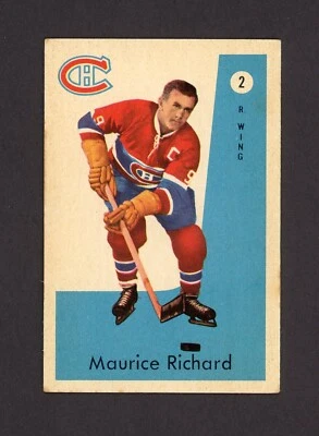 1959-60 PARKHURST  # 2  MAURICE RICHARD   26436 - Image 1 of 2