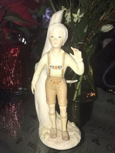 CYBIS PORCELAIN 1974 Hand painted Hansel Vase Figurine - Picture 1 of 5