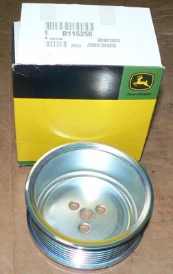 NEW John Deere JD R115250 Factory OEM Grooved Belt Pulley - Image 1 of 2