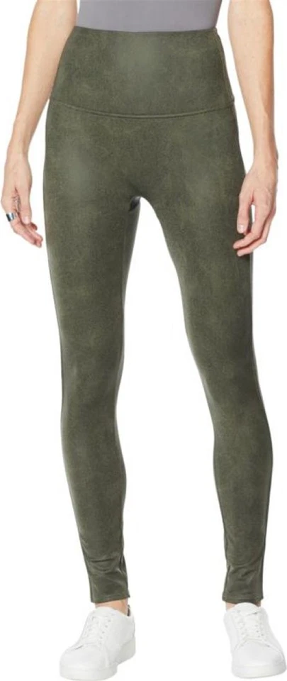 Legging DG2 Diane Gilman Slim Recubierto Tejido Sólido OLIVA 4XT NUEVO (882) Foto 1 de 1