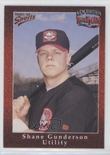 1998 Multi-Ad Sports New Britain Rock Cats Shane Gunderson #11