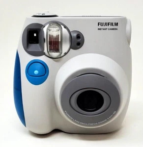 Fujifilm Instax mini 7s Sofortbildkamera blau mit Bedienungsanleitung - Bild 1 von 12