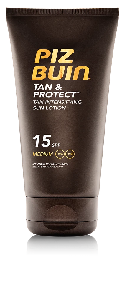 Piz Buin Tan & Protect Tan Intensifying Sun Lotion SPF15 Volume 150 ml Medium