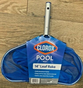 Rastrillo de hojas Clorox Pool and Spa 95214CLX, 14 pulgadas - Imagen 1 de 1