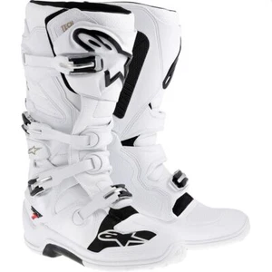 Alpinestars Tech 7 Boots Motocross Enduro Botas Blanco Talla 12 (47) - Imagen 1 de 2