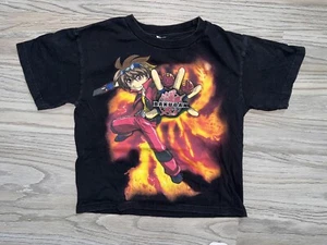 Vintage Bakugan Battle Brawlers Graphic T-Shirt Kids Youth Size (M) Y2K Anime - Picture 1 of 8