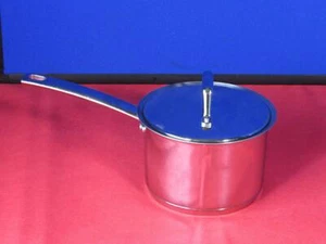 Tramontina 18/10 Stainless Steel 16cm Sauce Pan Pot w/ Lid - Picture 1 of 5