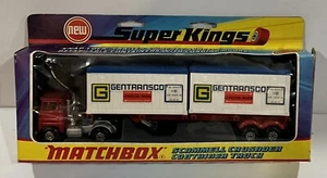 1974 Matchbox Lesney Super Kings Scammer Crusader Container Truck K-17 - Picture 1 of 11