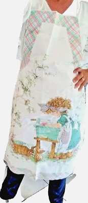 Grembiule+Strofinaccio+Presina Puro Cotone Sarah Kay Made In Italy In Barattolo - Immagine 1 di 4