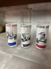 Vintage Anchor Hocking Antique Autos 15 oz. Frosted Glass Tumblers - Set of 3