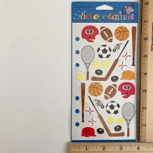 Stickopotamus Sportausrüstung Baseball Football Tennis Ball Mappe Aufkleber - Bild 1 von 1