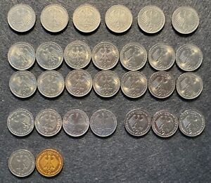 2 DM Münzen der BRD | 29 Stk.