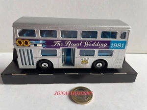 1981 Matchbox KRW-15 - London Bus Il Royal Wedding - Picture 1 of 6
