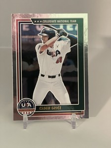 2022 Panini USA Stars & Stripes Silver Foil Caden Grice #13