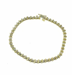 Diamond tennis bracelet 2 carat diamond - Picture 1 of 12